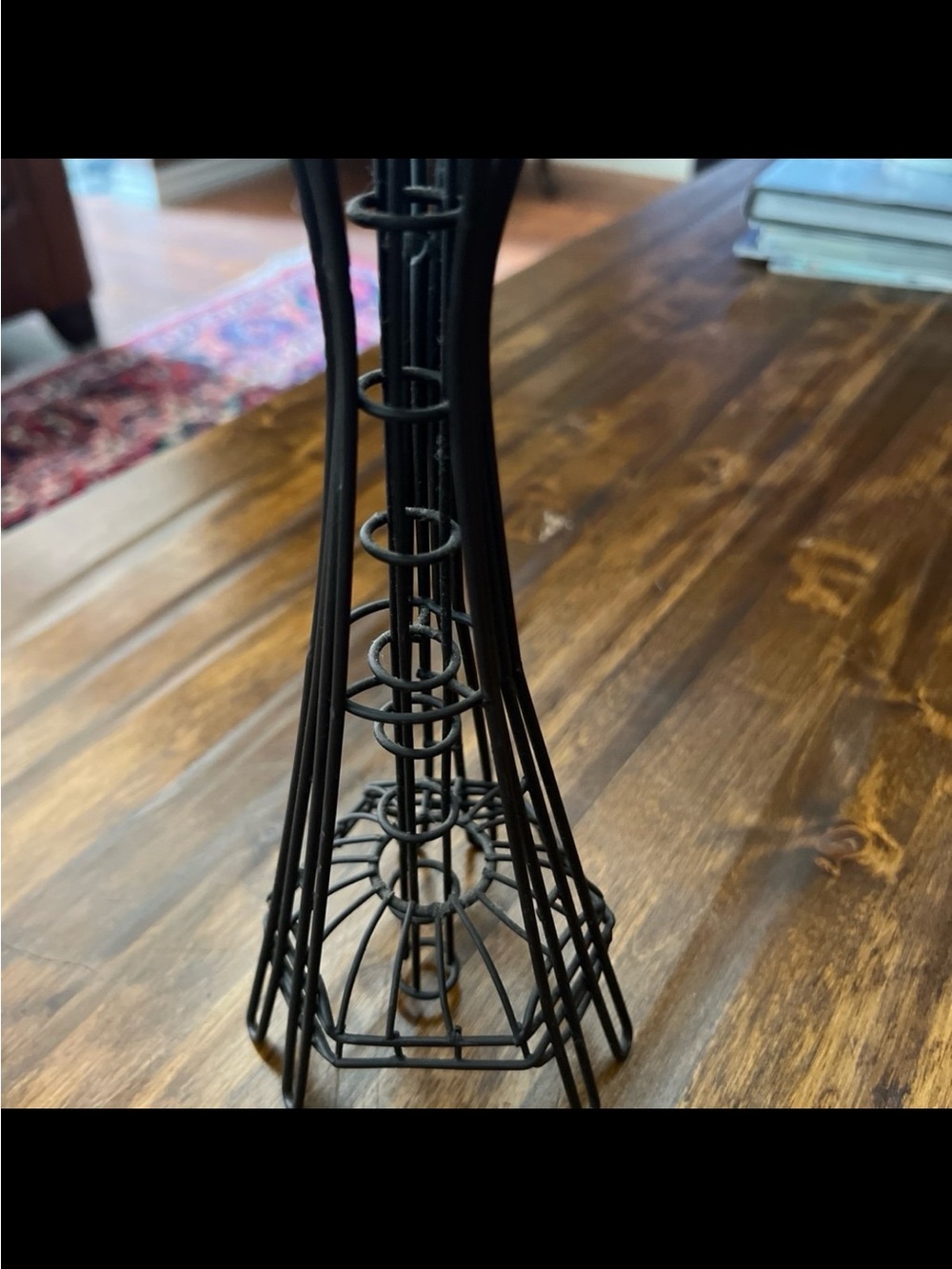VINTAGE MID-CENTURY MODERN SEATTLE SPACE NEEDLE WIRE ART SCULPTURE//BRONZE TONED - Picture 5 of 7